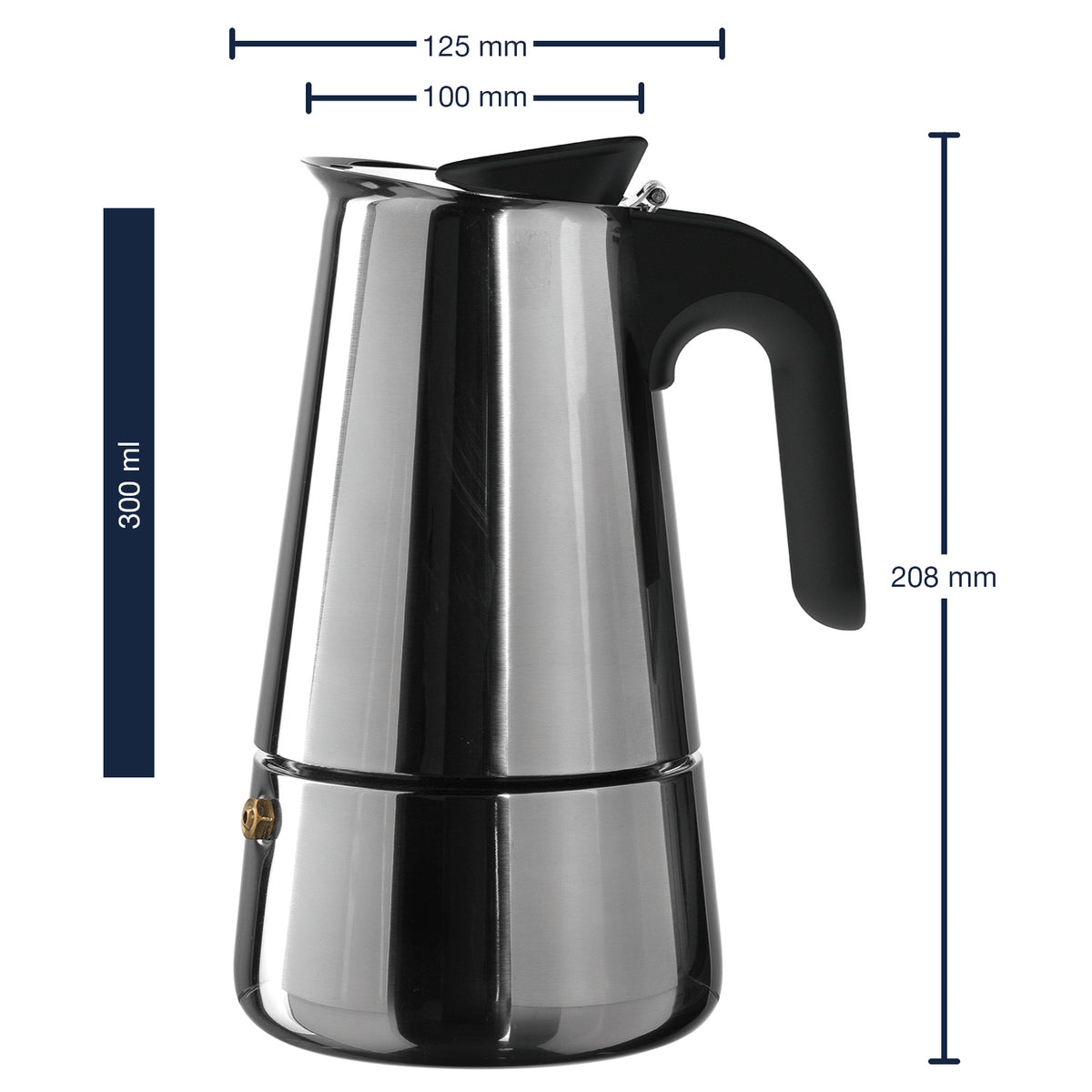 Massangaben zu Espressobereiter CAFFÈ PER ME 0,3 l