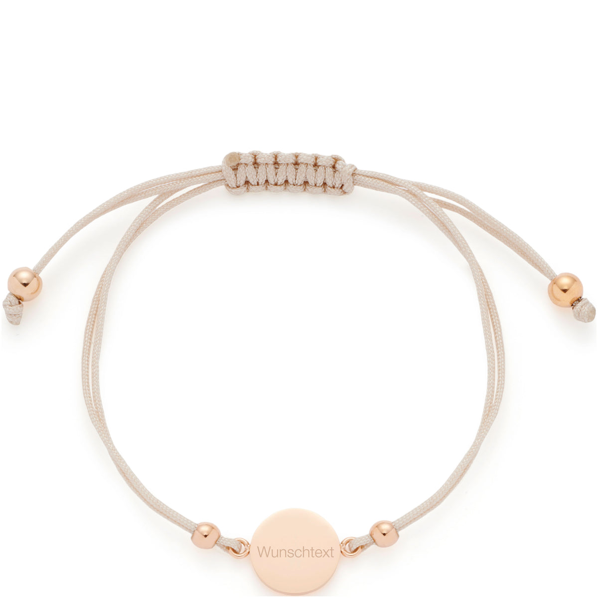 Armband Mila rosé gold mit persönlicher Gravur