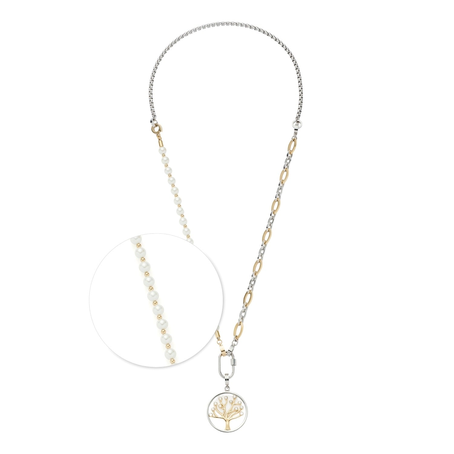 Set Halskette PAMELA 63 cm Clip & Mix