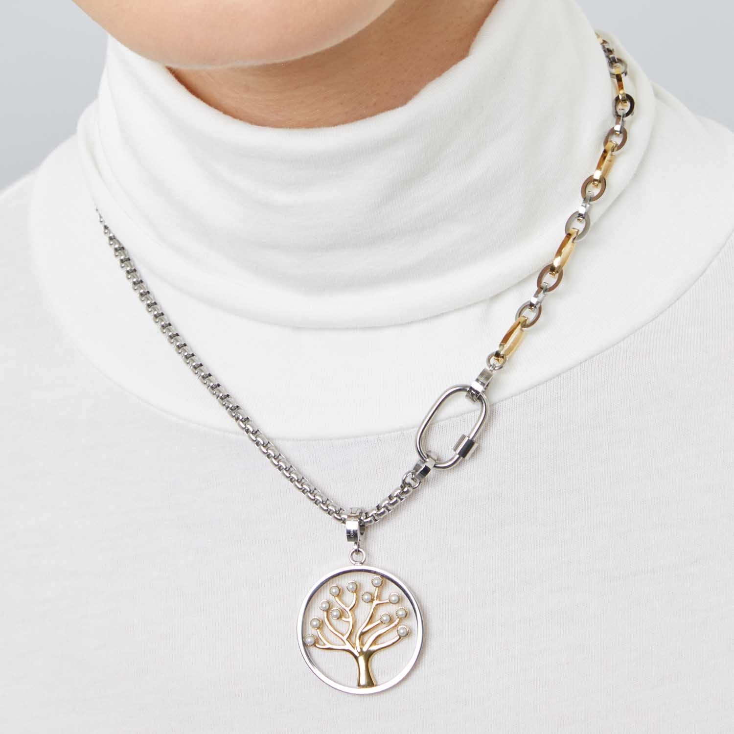 Set Halskette PAMELA 63 cm Clip & Mix