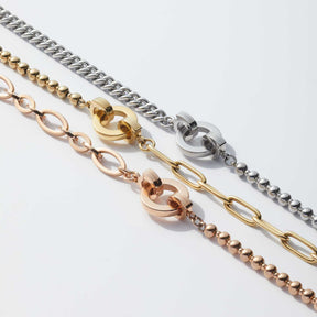 Armband gold ESTRELLA Clip & Mix