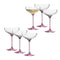 Champagnerschale POESIA 260 ml rosé 6er-Set