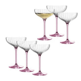 Champagnerschale POESIA 260 ml rosé 6er-Set