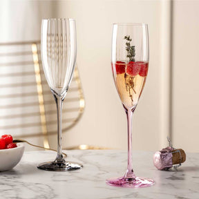 Sektglas POESIA 250 ml grau 6er-Set