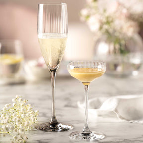 Sektglas POESIA 250 ml grau 6er-Set
