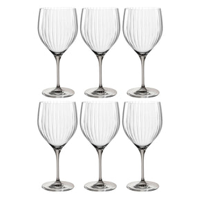 Cocktailglas POESIA 750 ml grau 6er-Set