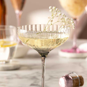 Champagnerschale POESIA 260 ml grau 6er-Set