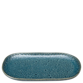 Keramikplatte MATERA 22 cm x 12 cm blau