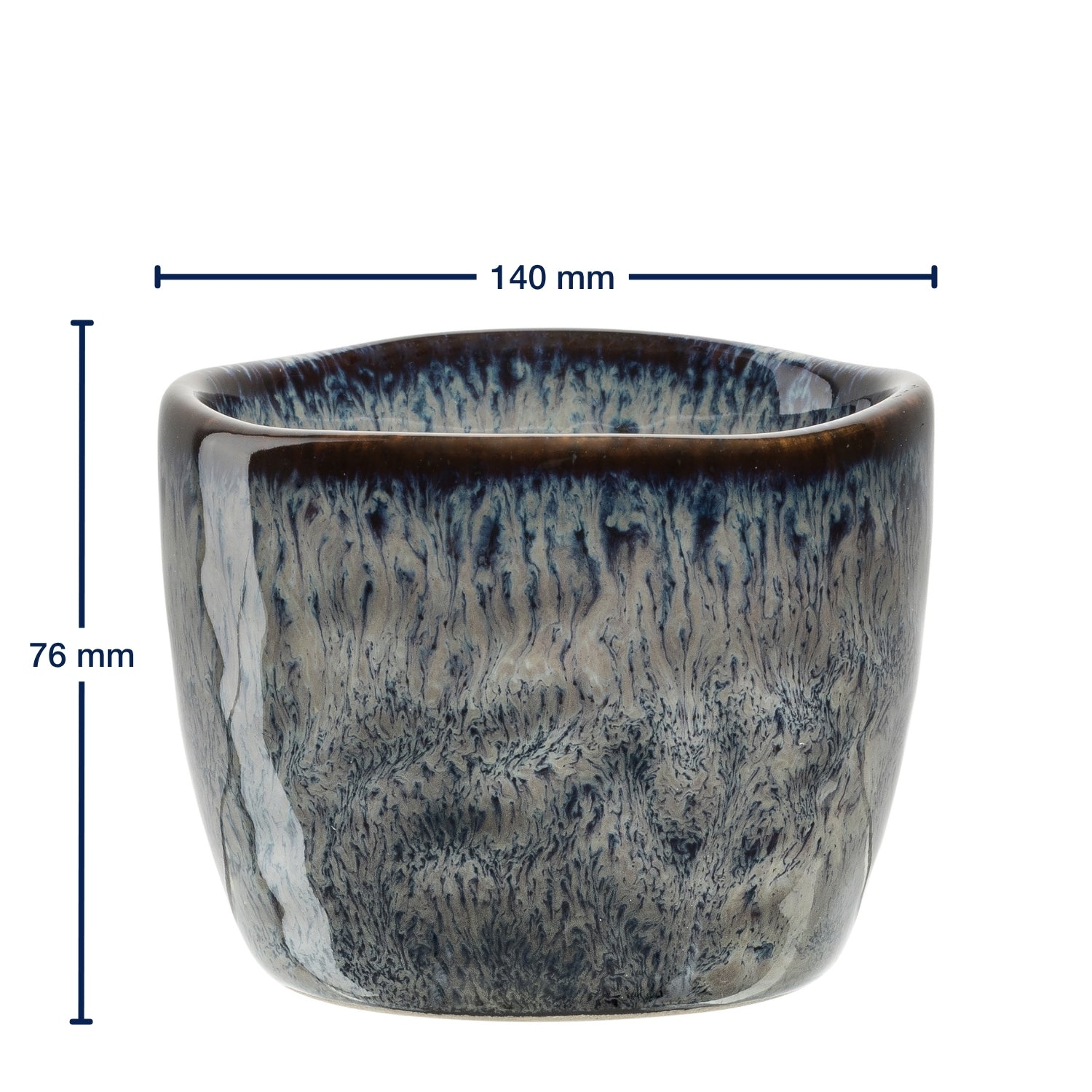 Eierbecher MATERA anthrazit 6er-Set