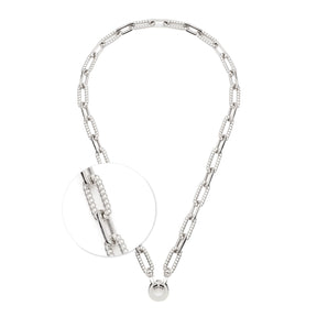 Halskette MONI 43 cm silber Clip & Mix