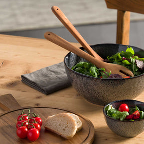 Salatbesteck MATERA Akazienholz  30 cm braun