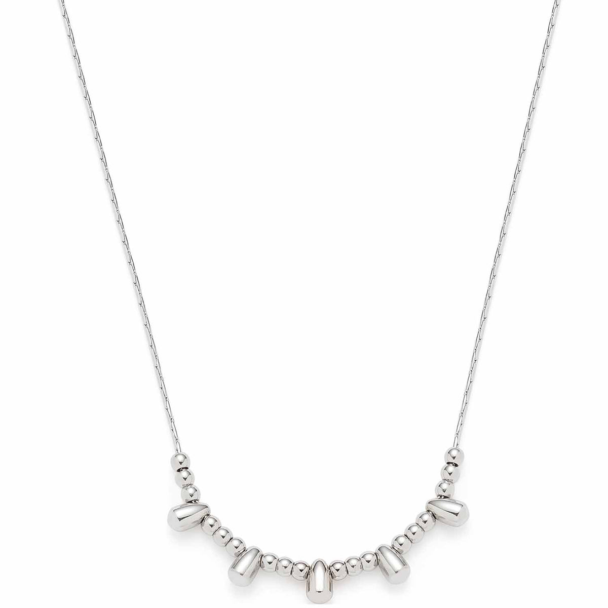 Halskette AMALIA 42 cm CIAO mit Perlen und Kugelelementen in Silber