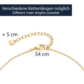 Halskette PILEA 45 cm gold mit persönlicher Gravur