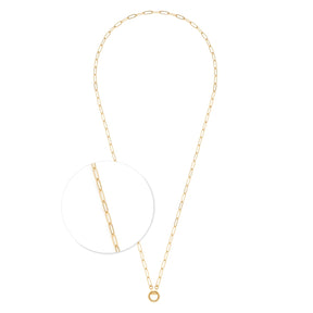 Halskette MODA 80 cm gold Clip & Mix