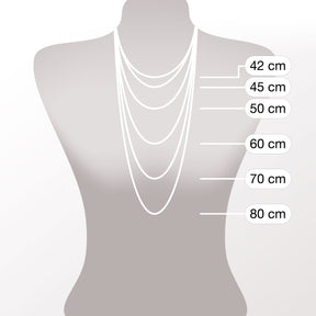 Halskette MODA 80 cm gold Clip & Mix