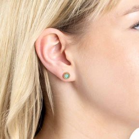 Ohrstecker ISA aqua