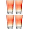 Trinkglas OPTIC 540 ml rot 4er Set
