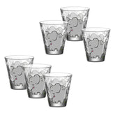 Kinderbecher BAMBINI OPTIC 215ml  Elefant 6er-Set