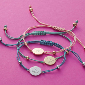 Armband MILA roségold/ rosé mit persönlicher Gravur