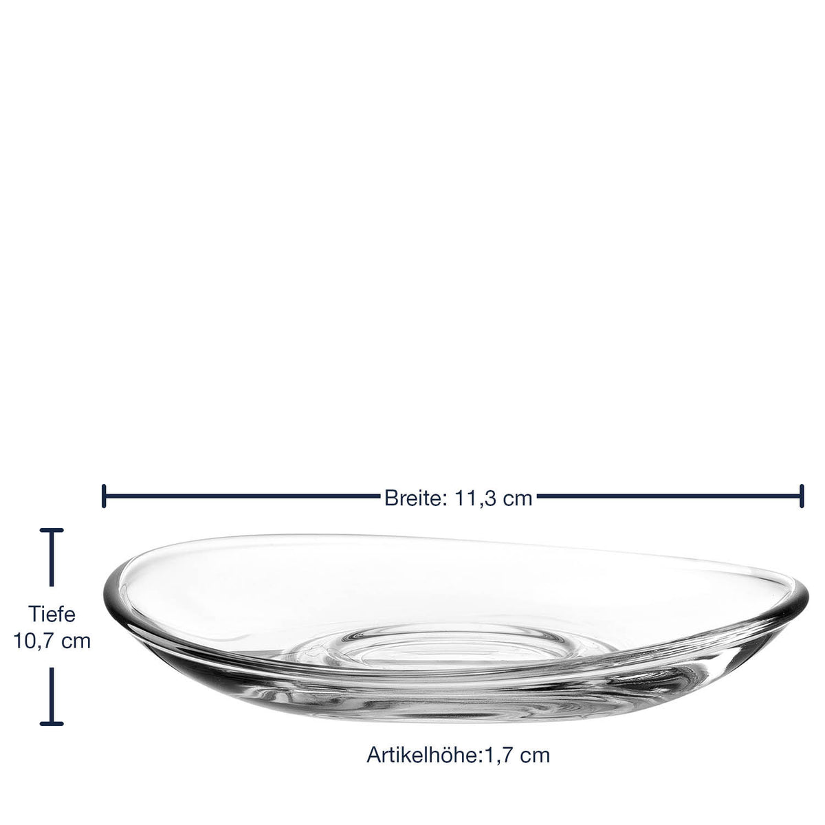 Massangaben zur Untertasse NAPOLI 11 cm