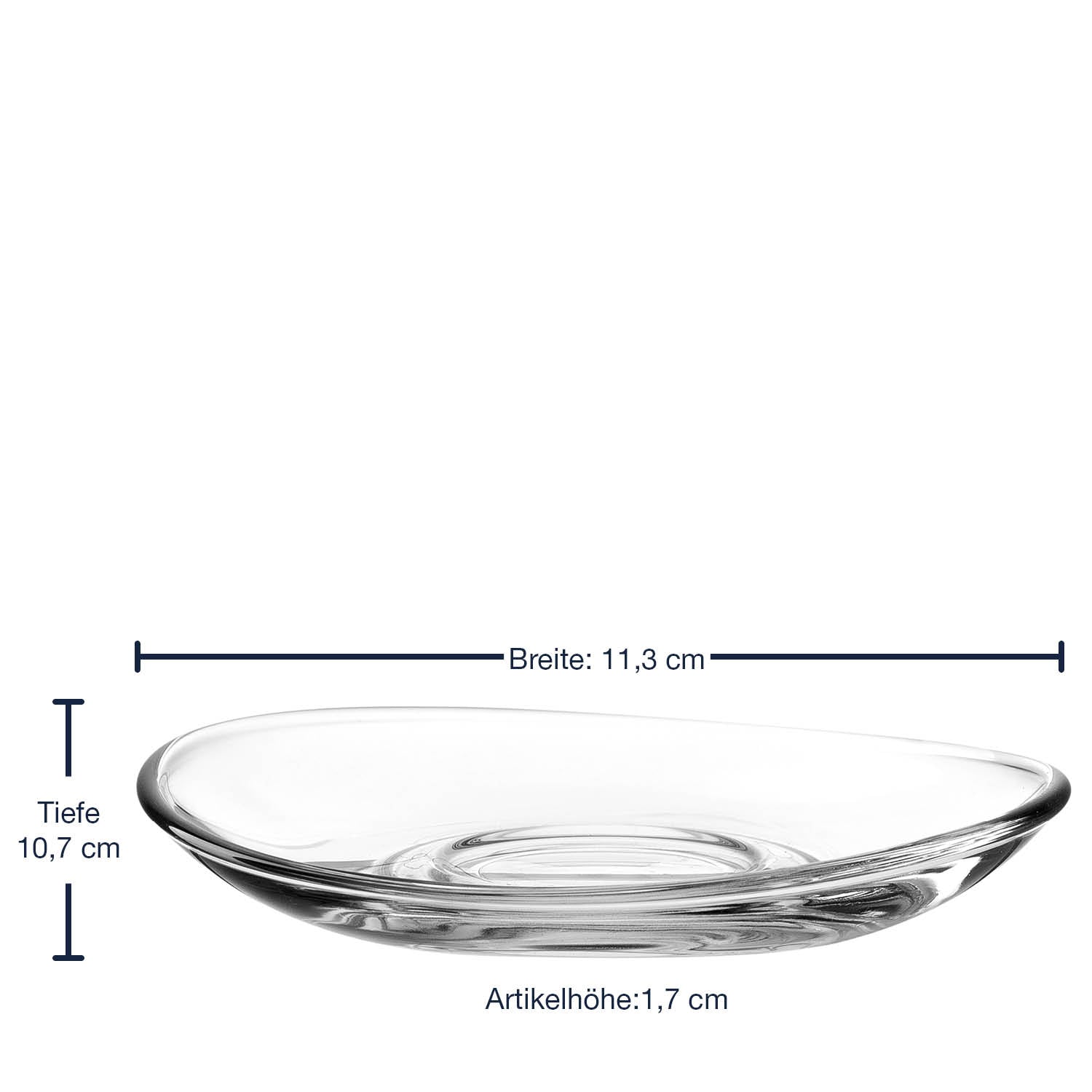 Untertasse NAPOLI 11 cm 6er-Set