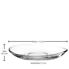 Untertasse NAPOLI 11 cm 6er-Set