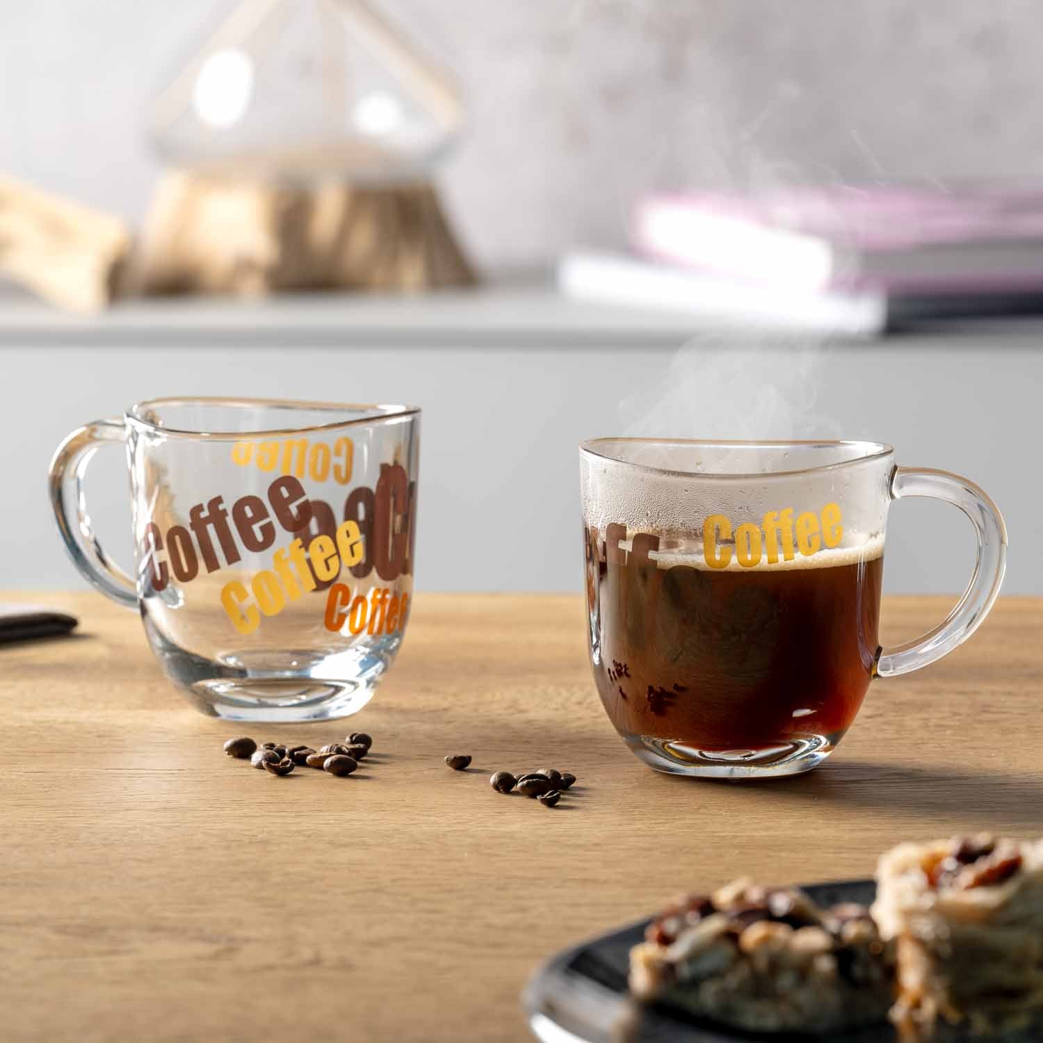 Tasse NAPOLI 280 ml 3farbig 6er-Set