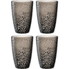 Trinkglas MATERA 340 ml anthrazit 4er-Set