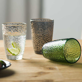 Trinkglas MATERA 340 ml grün 4er-Set