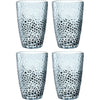 Trinkglas MATERA 340ml blau 4er-Set