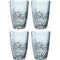 Trinkglas MATERA 340ml blau 4er-Set
