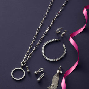 Halskette CONSENZA 70 cm silber Clip & Mix