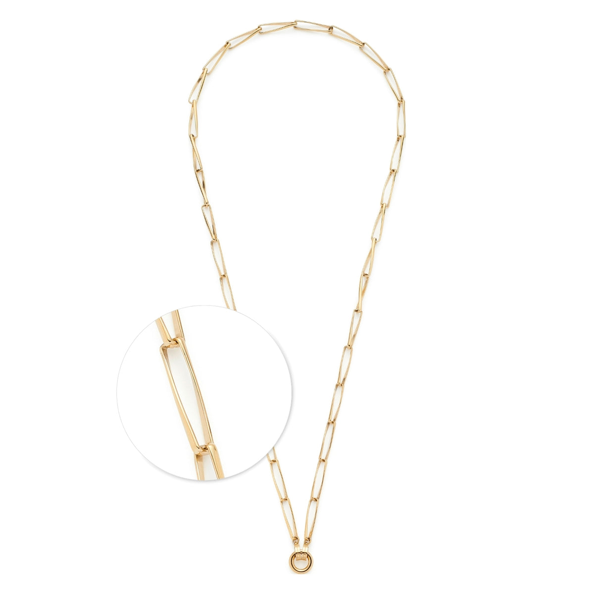 Halskette CONSENZA 70 cm gold Clip & Mix