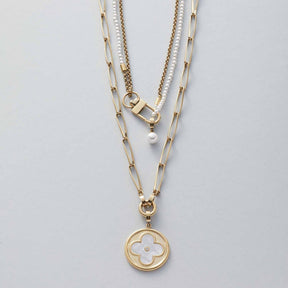Halskette CONSENZA 70 cm gold Clip & Mix