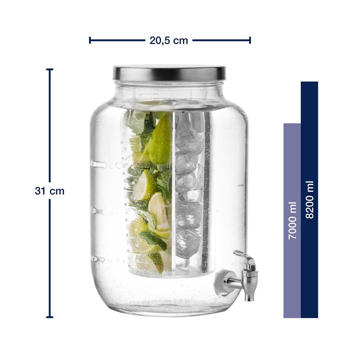 Getränkespender SUCCO 7 l