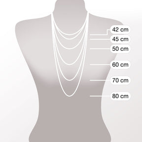 Halskette DOLORES 45 cm