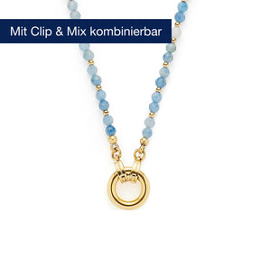 Halskette BISCA 80 cm gold Clip & Mix