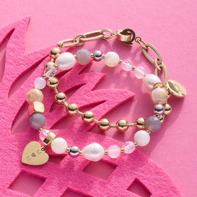 Armband DOTTY gold Clip & Mix