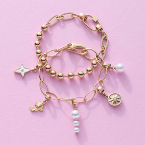 Armband DOTTY gold Clip & Mix