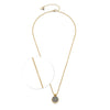 Halskette ODELLE 45 cm gold