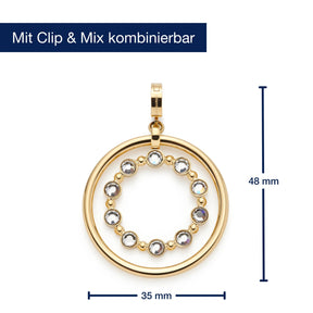 Anhänger BOBBY gold Clip & Mix