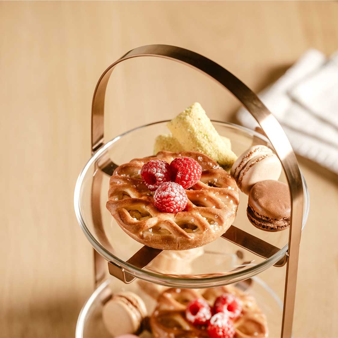 Etagere CUCINA kupfer 2-teilig