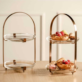 Etagere CUCINA kupfer 2-teilig