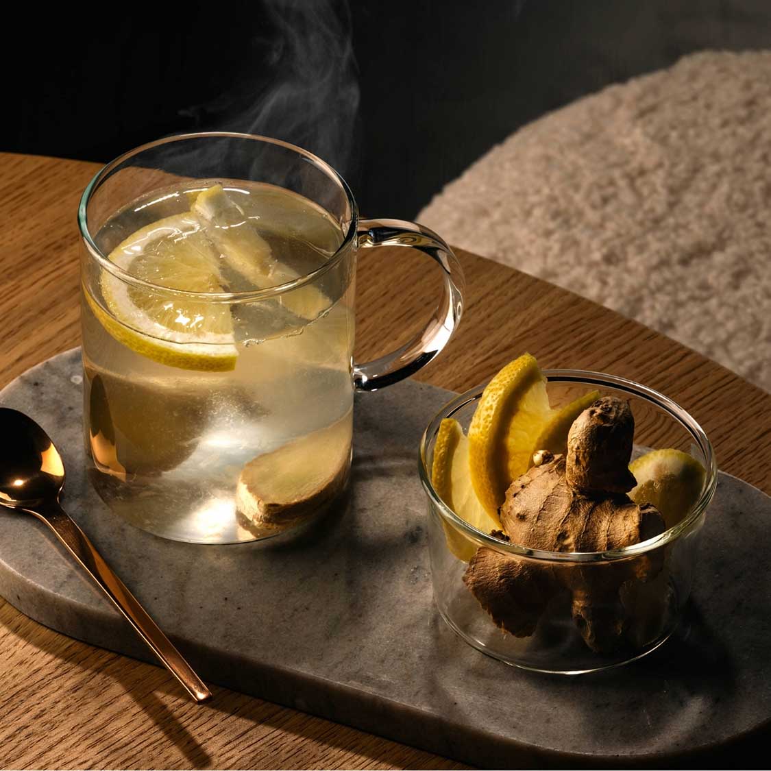 Schale VETRO 9 cm 2er-Set + 2 Eislöffel