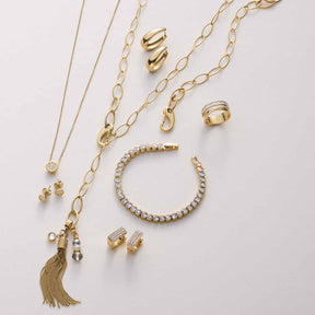 Halskette CATHERINE 45 cm gold