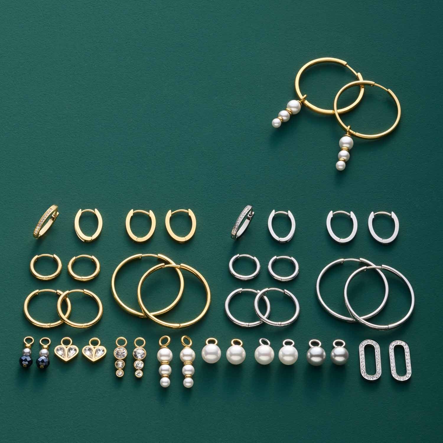 Set/2 Anhänger ALINE gold Beauty's