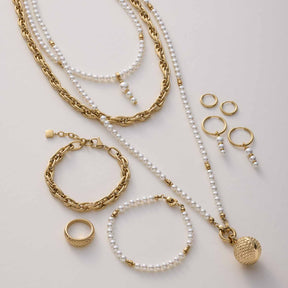 Set/2 Anhänger JUSTINE gold Beauty's