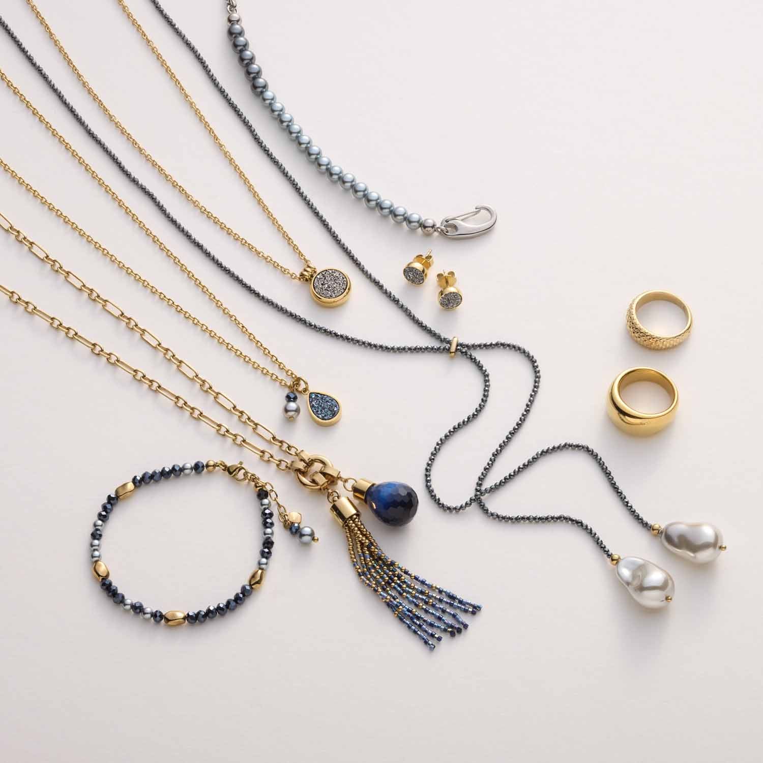 Halskette SOPHIE 80 cm gold