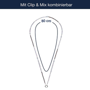 Halskette MANON Clip & Mix 80 cm
