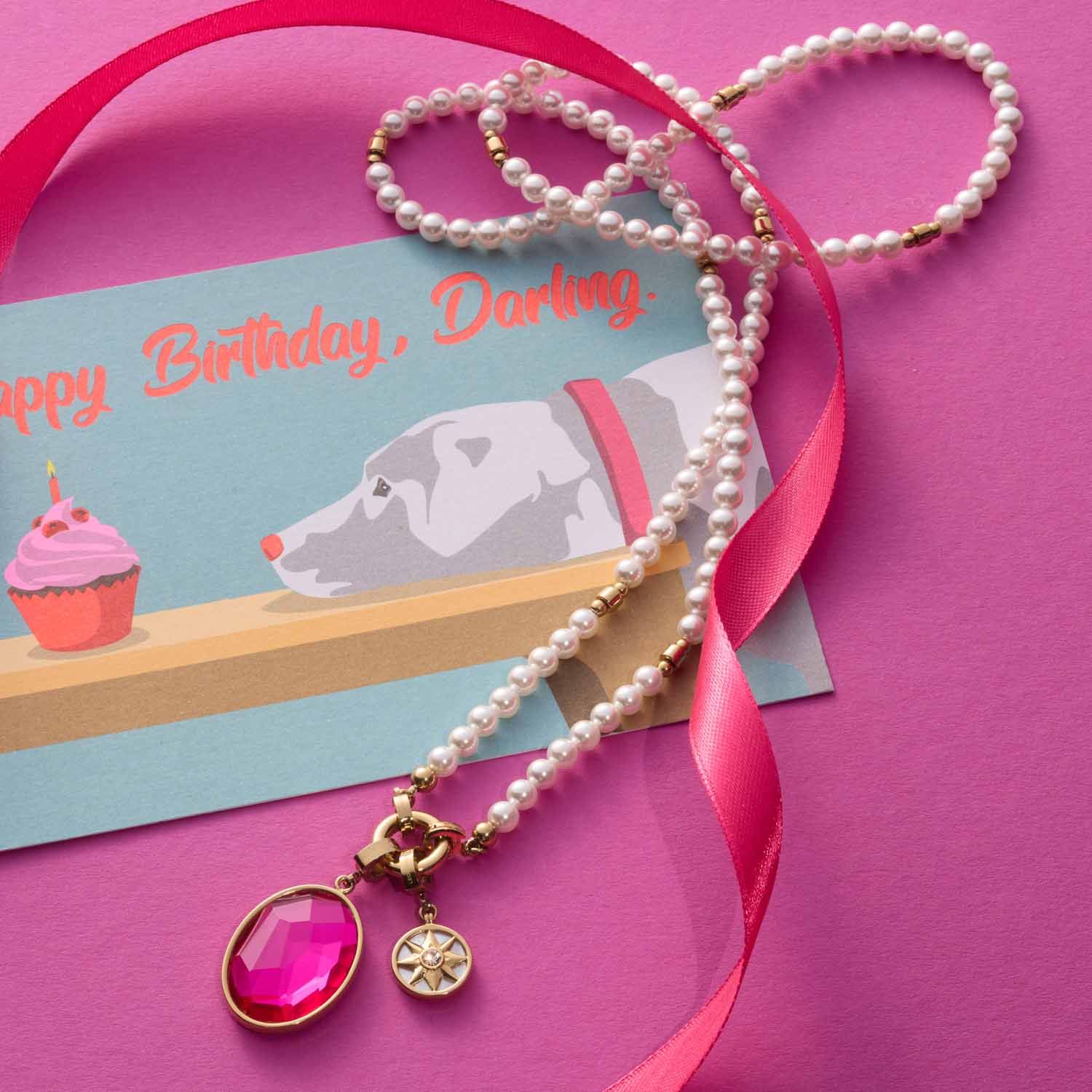 Halskette CHRISTA Clip & Mix 70 cm gold